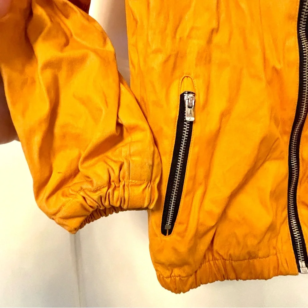 Jacadi Blue and Orange Raincoat for Stylish Weather Protection